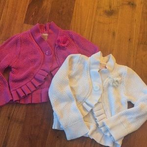 Set of chunky cardigans
